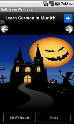 Halloween Wallpaper android App screenshot 1