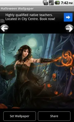 Halloween Wallpaper android App screenshot 2