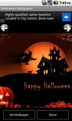 Halloween Wallpaper android App screenshot 3