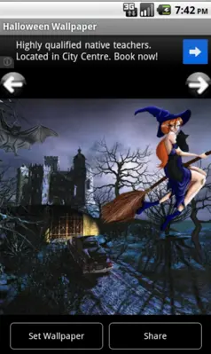 Halloween Wallpaper android App screenshot 4